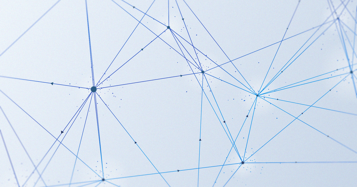 Meta announcement artwork for Muse Glimmer, an abstract network of blue lines and nodes on a dark background.