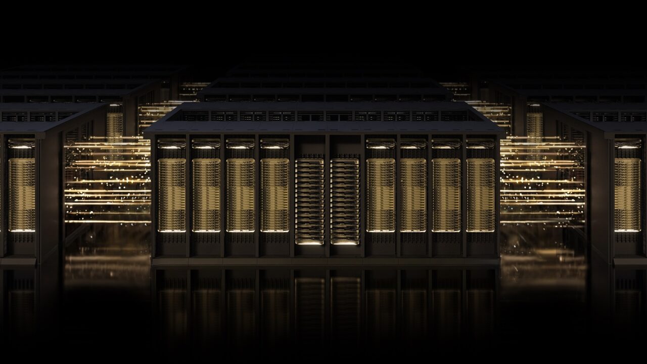 NVIDIA Spectrum-X Ethernet networking hardware for AI factories, the platform family that the Spectrum-6 102.4 Tb/s switch silicon belongs to.