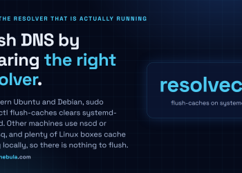 Answer card: flush the DNS cache on Linux with sudo resolvectl flush-caches for systemd-resolved, or restart nscd or dnsmasq.
