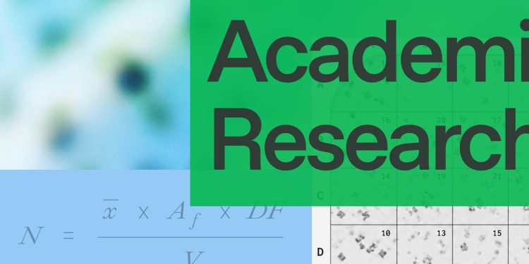 The official announcement image for ChatGPT for Academic Researchers, a soft pastel gradient card carrying the program name.