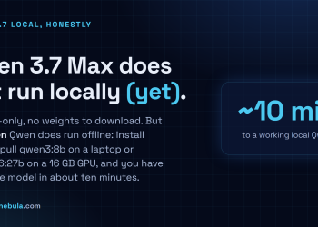 Answer card: Qwen 3.7 Max is API-only and cannot run locally yet; the open Qwen models (Qwen 3.6 27B, qwen3:8b to 32b) run offline via Ollama.