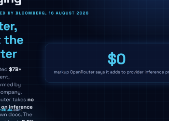 Answer card summarising the reported Stripe acquisition of OpenRouter for more than $7 billion on 16 August 2026, unconfirmed by either company, and OpenRouter's published pricing of no inference markup with a 5.5% fee on credit top ups.