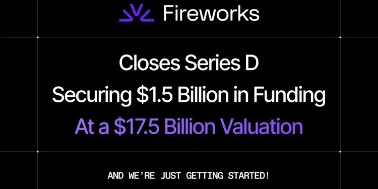 Image from Fireworks AI for the story: Fireworks raised $1.5B, and a raise ships no code