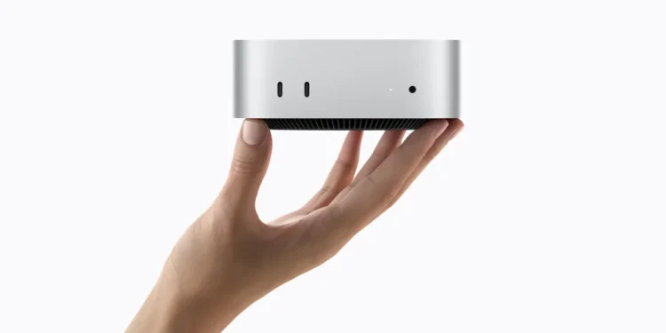 Image from Apple for the story: The M6 Mac mini is $899, capped at 16GB