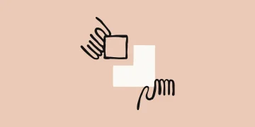 Hand-drawn style illustration of two hands fitting building blocks together on a peach background, the header of Anthropic's post on MCP 2026-07-28